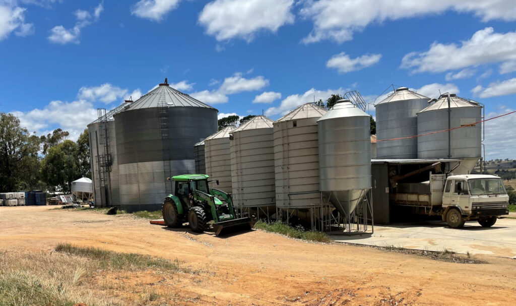 Organic Wheat Silos